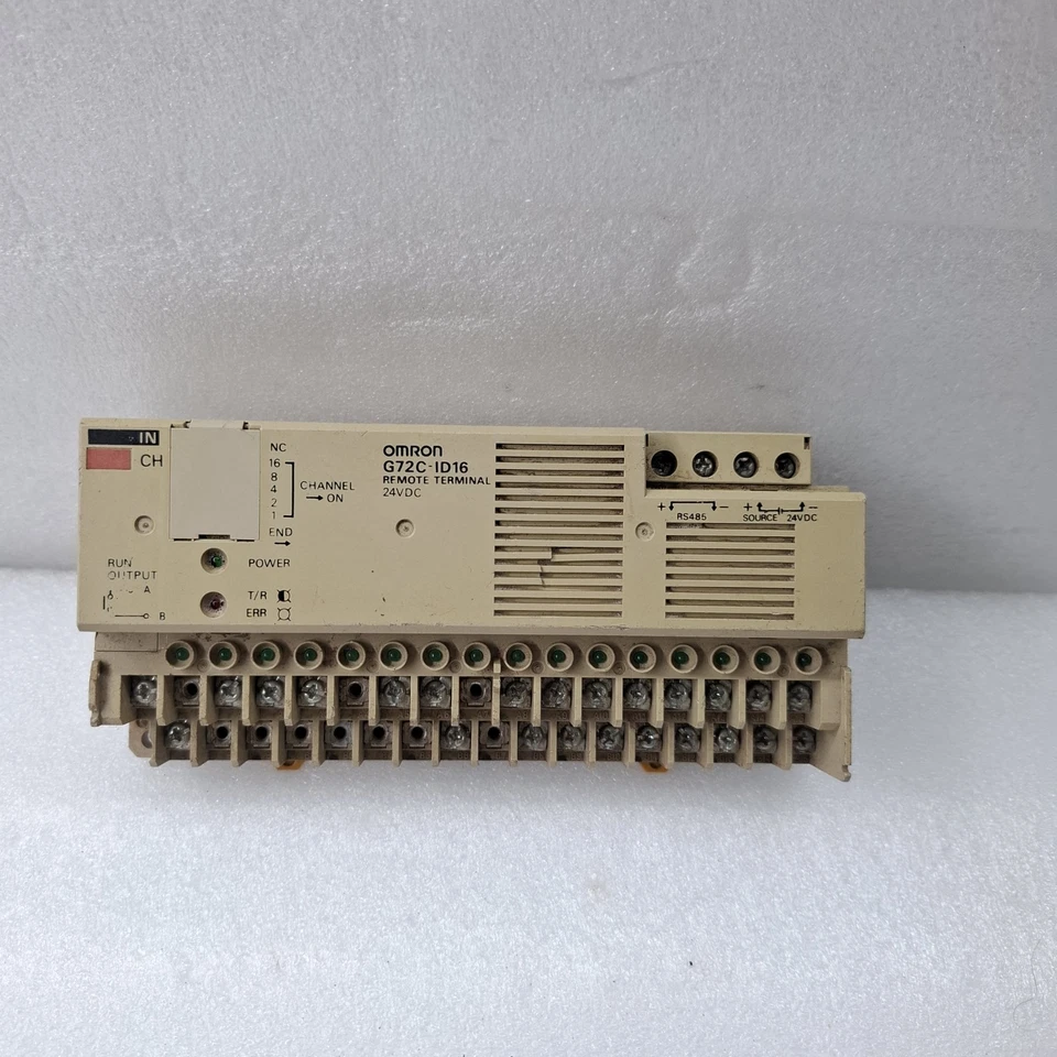 OMRON G72C-ID16 REMOTE TERMINAL 24VDC G72CID16 MADE IN JAPAN